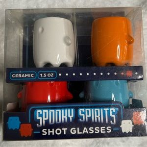 Spooky Ceramic Shot‎ Glasses